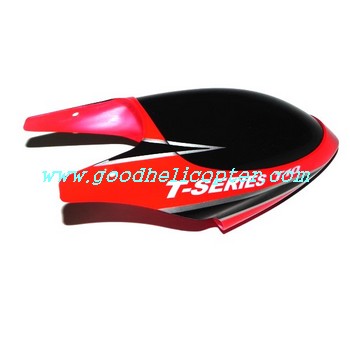 mjx-t-series-t10-t610 helicopter parts head cover (red color)